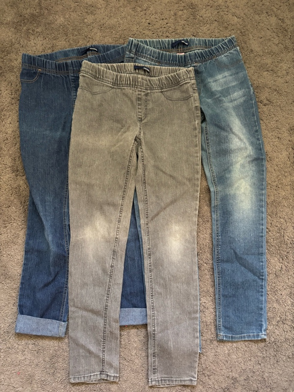 Lot of 3 Vintage Basic Edition Jeans Girls Size 14
